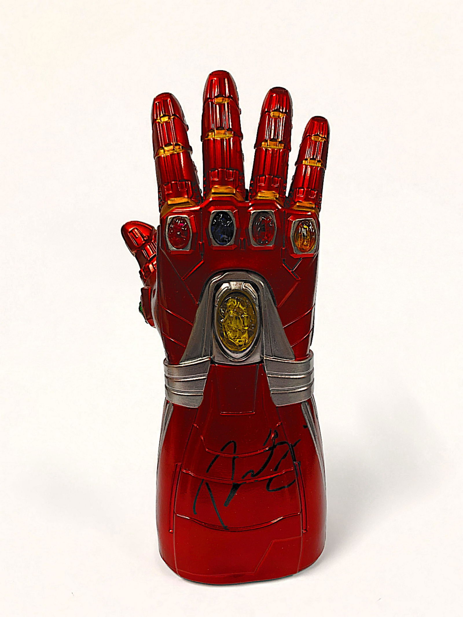 Signed Avengers Iron Man Gauntlet (1 of 1)