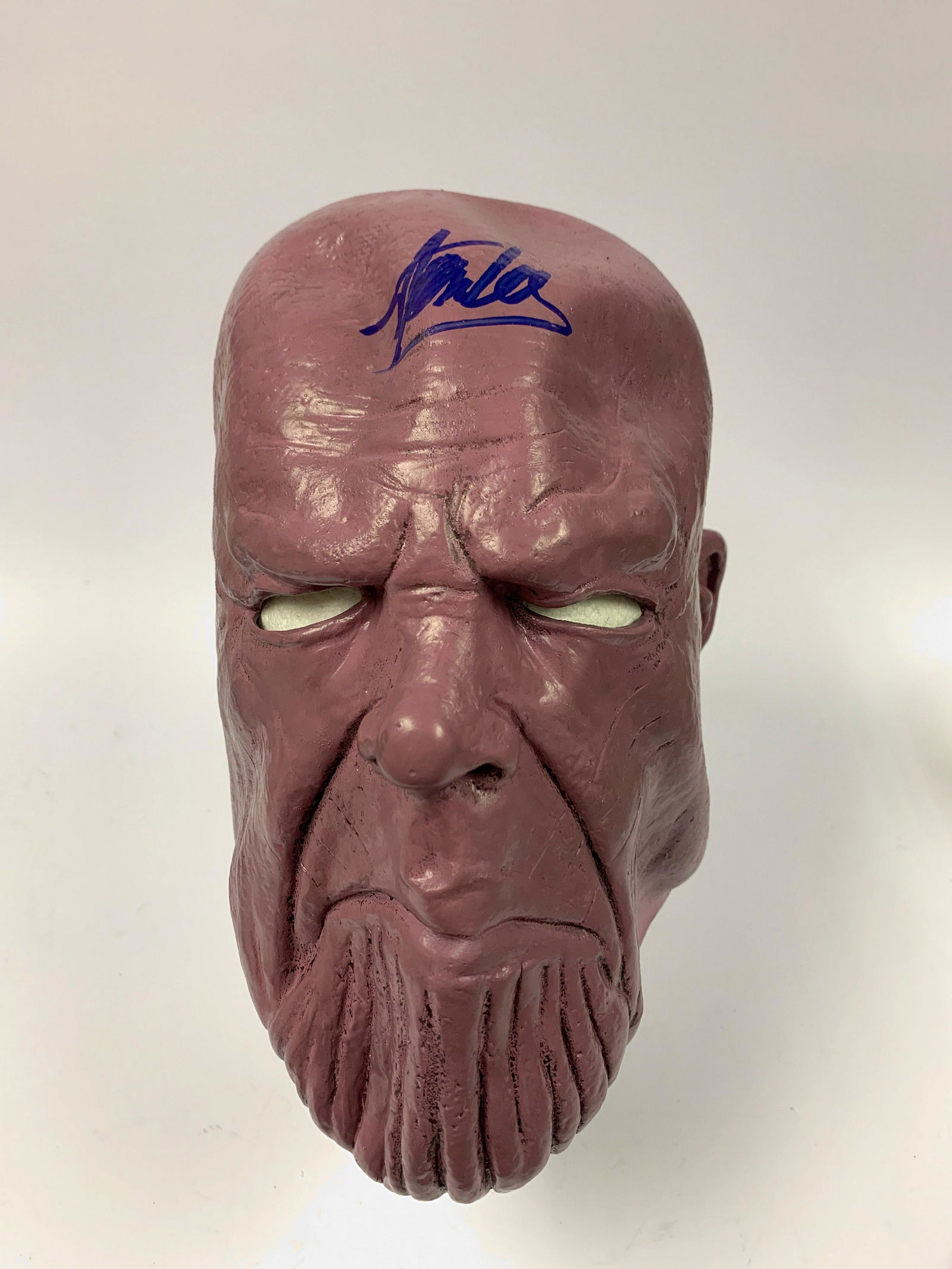 Signed Thanos Stan Lee Mask (1 of 2)