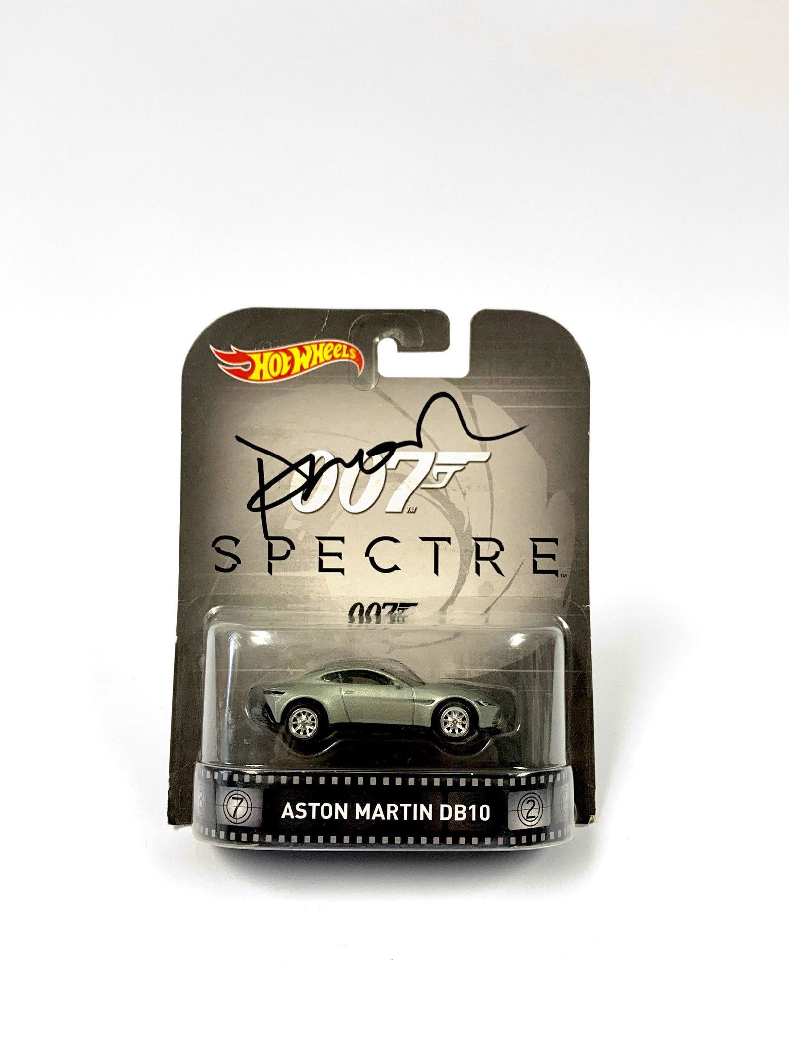 Autograph Signed James Bond Daniel Craig Toy Car (1 of 2)