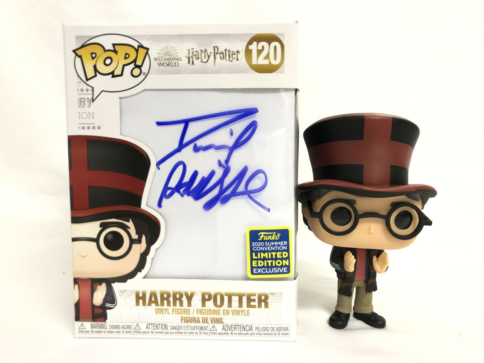 Signed Harry Potter Daniel Radcliffe Funko Pop (1 of 1)