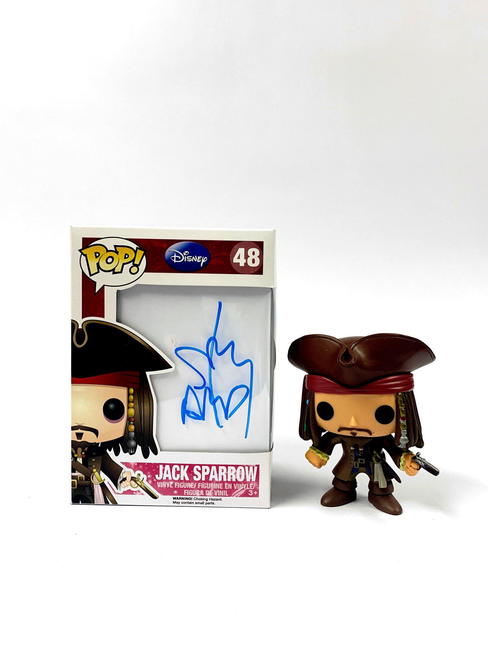 Signed Pirates of the Caribbean Johnny Depp Funko Pop (1 of 1)