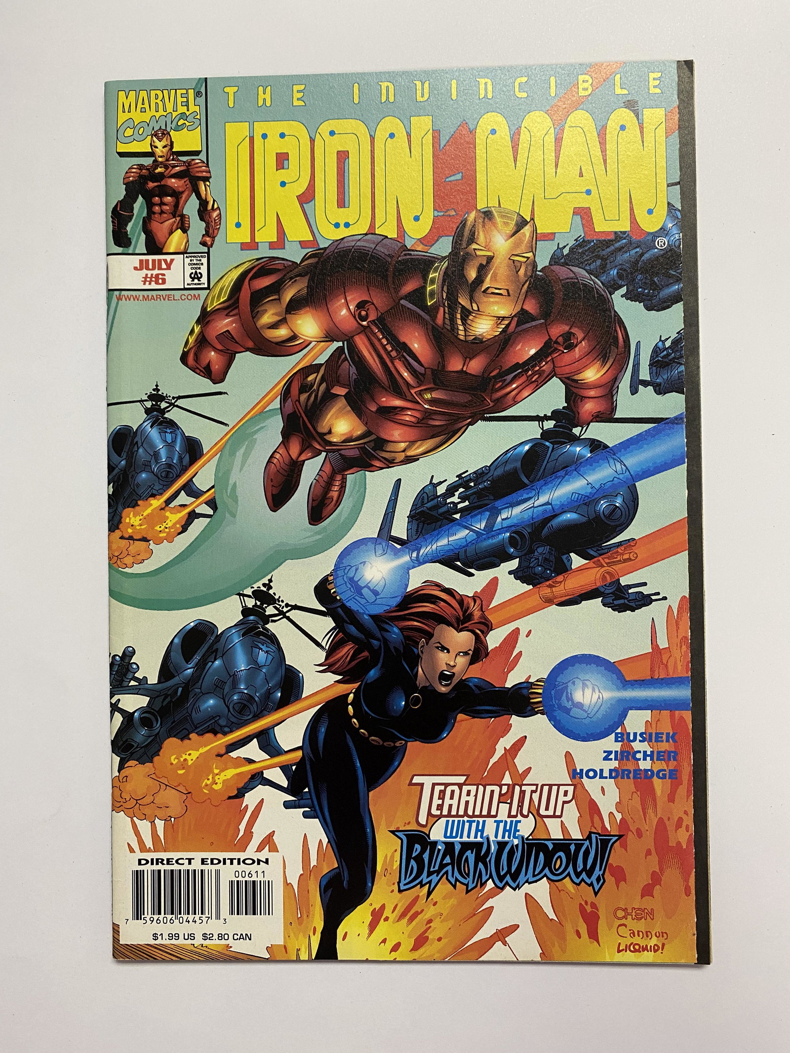 Iron Man #6 Vintage Marvel Comic Book (1 of 1)