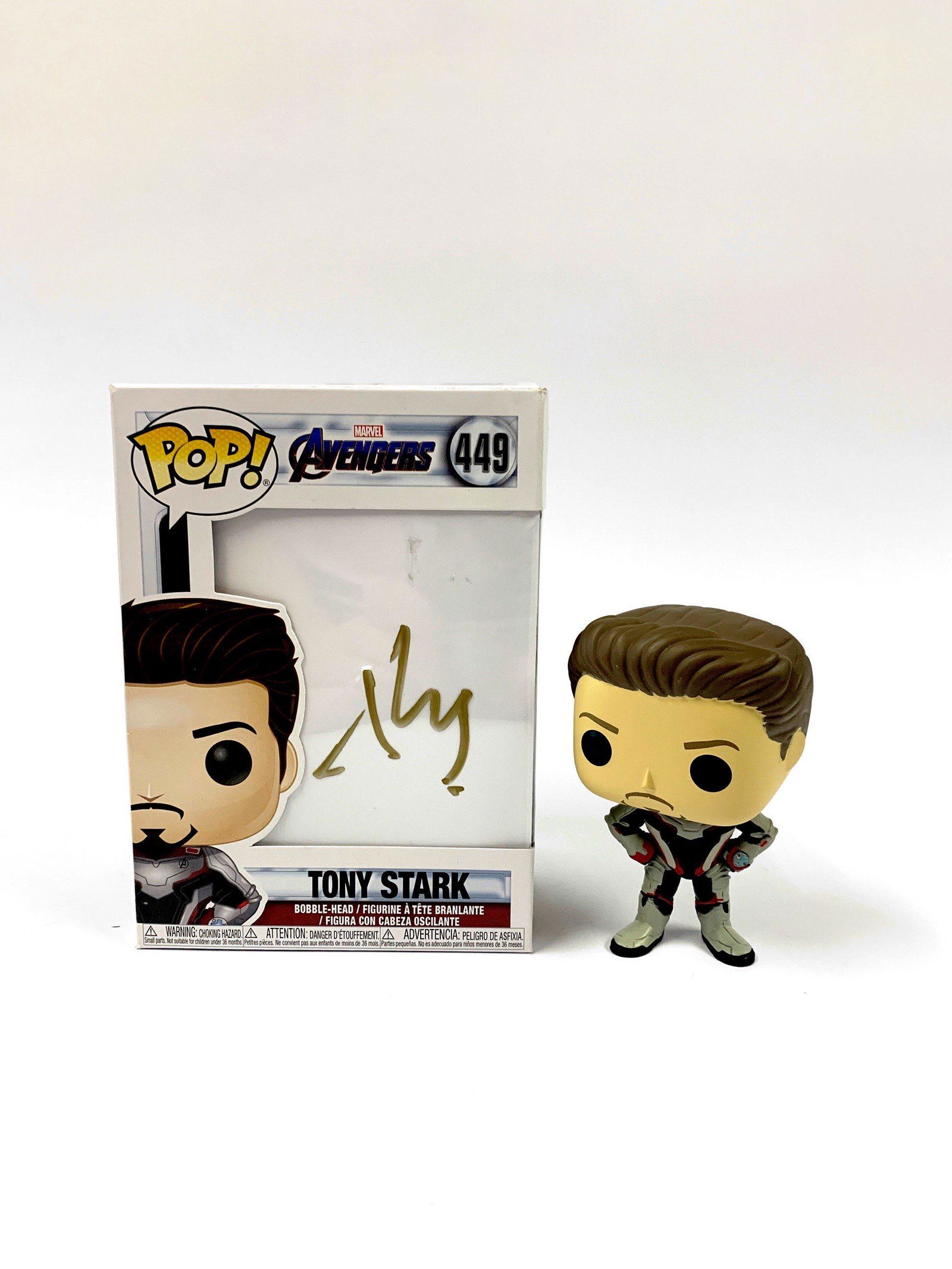 Autograph Signed Iron Man Funko Pop Figure (1 of 1)