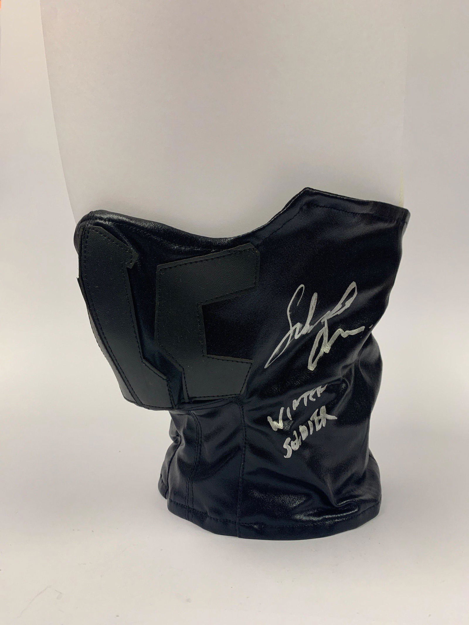 Signed Winter Soldier Mask Sebastian Stan (1 of 2)