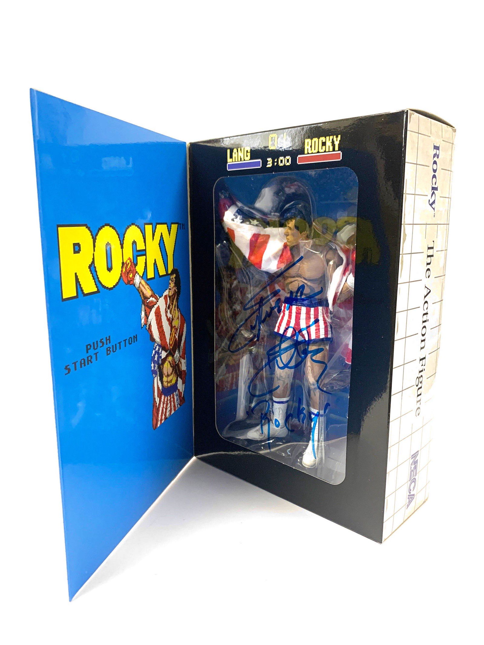 Signed Rocky Sylvester Stallone Figure (1 of 3)