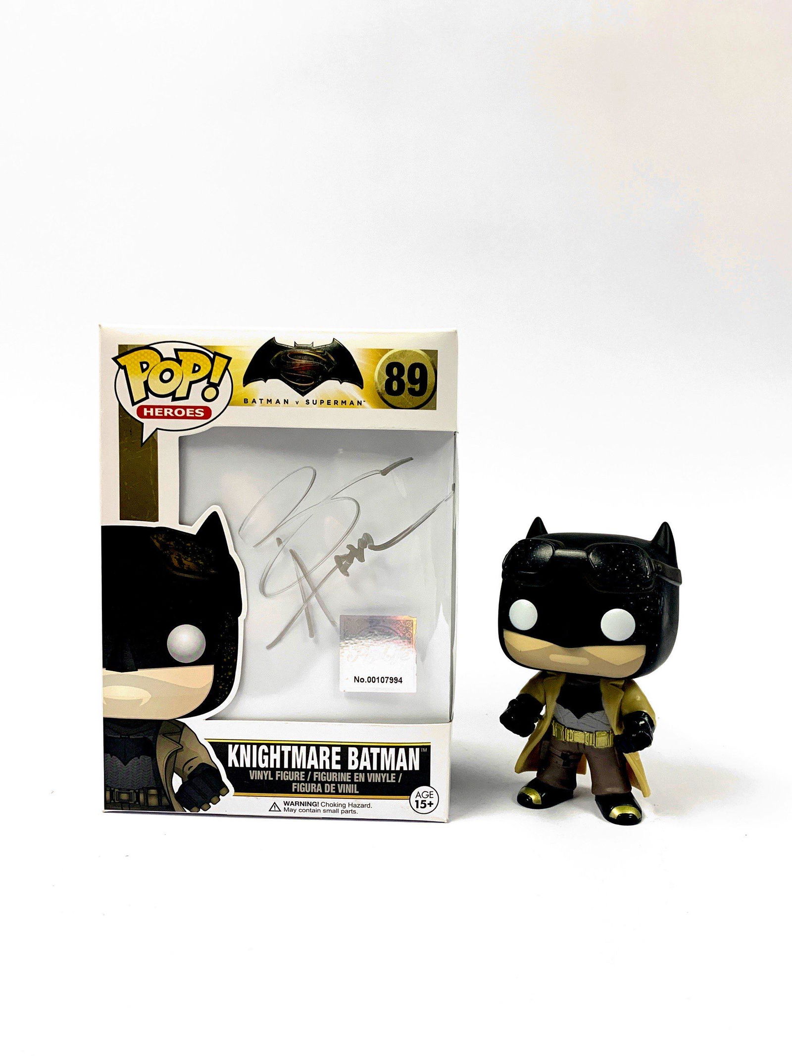 Signed Batman V Superman Ben Affleck Funko Pop (1 of 1)