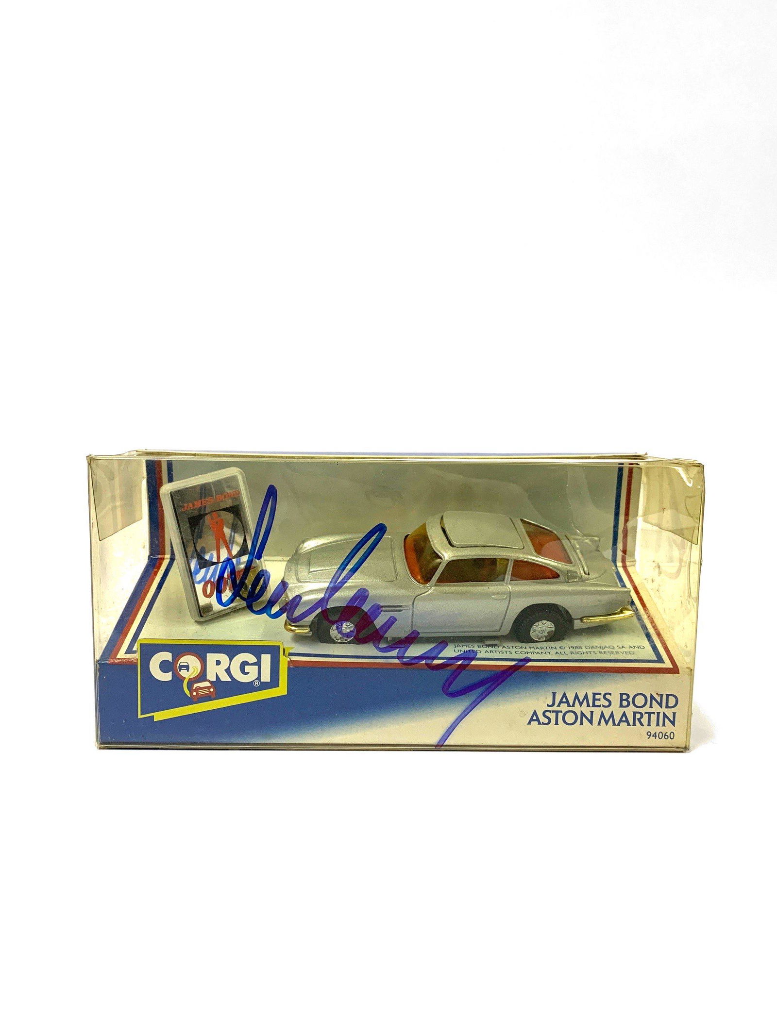 Signed Sean Connery James Bond Toy Car Figure (1 of 2)