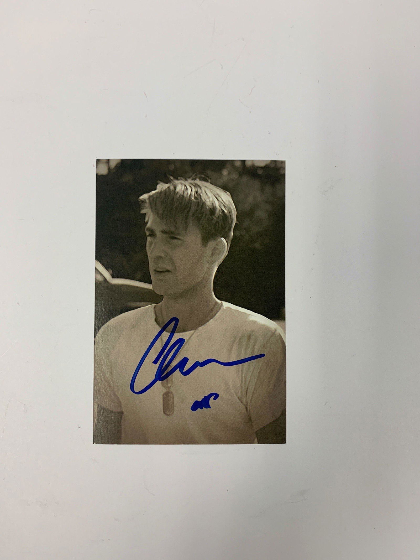 Signed Avnegers SHIELD Prints Chris Evans (1 of 1)