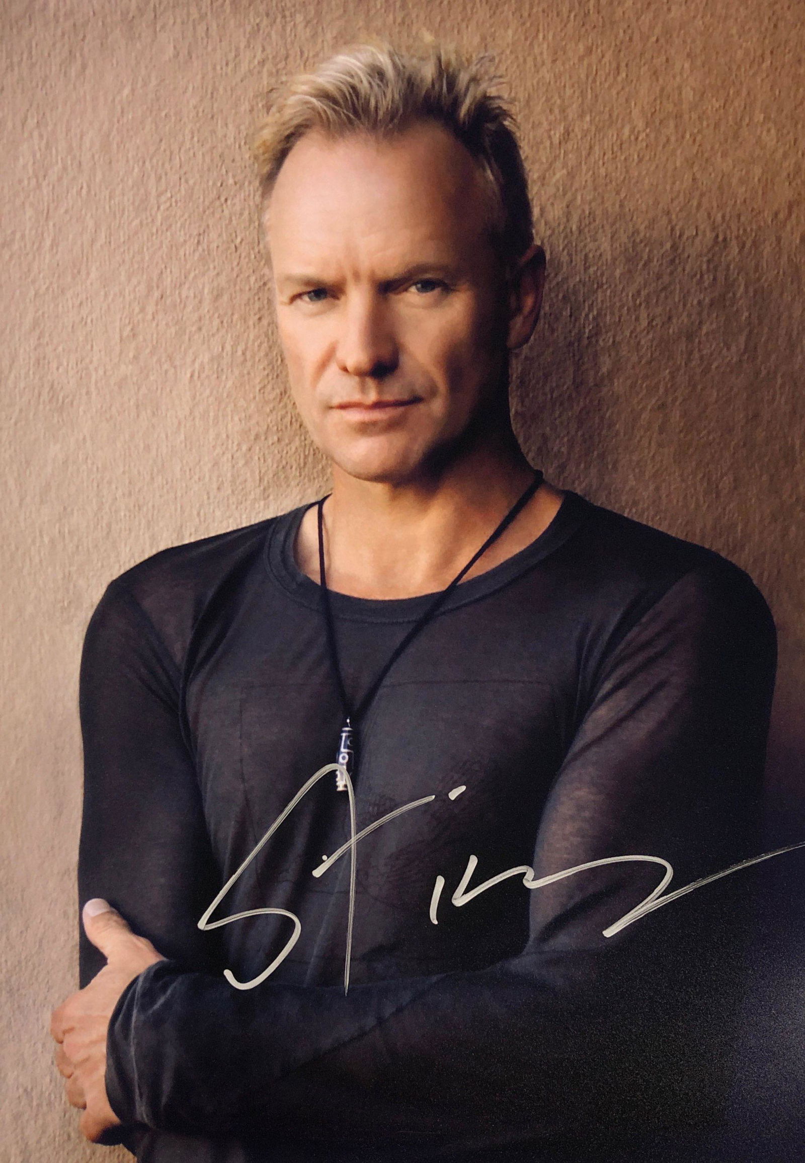 Sting Photo Autographed Signed (1 of 1)