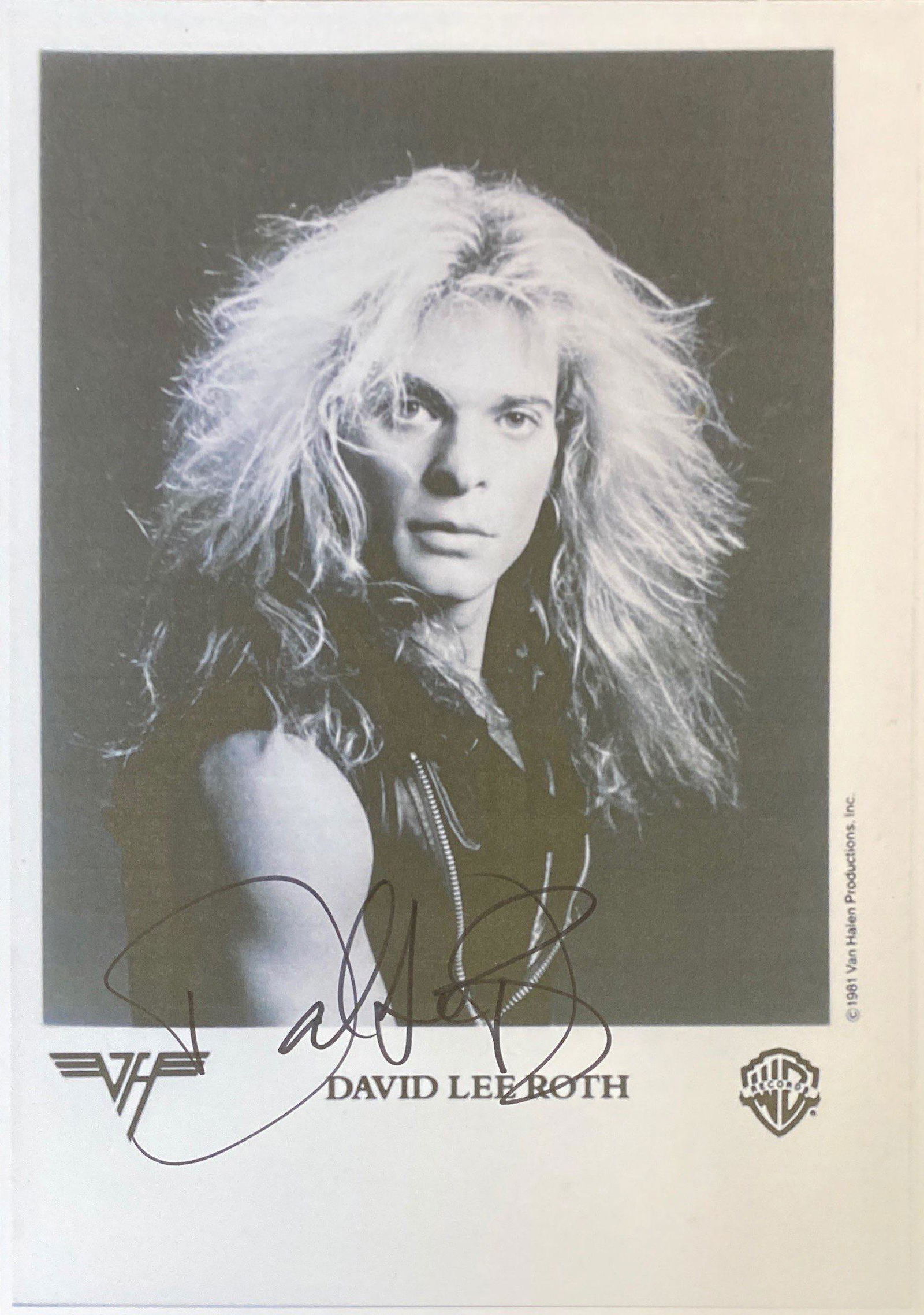 Signed Van Halen Media Press Photo (1 of 1)