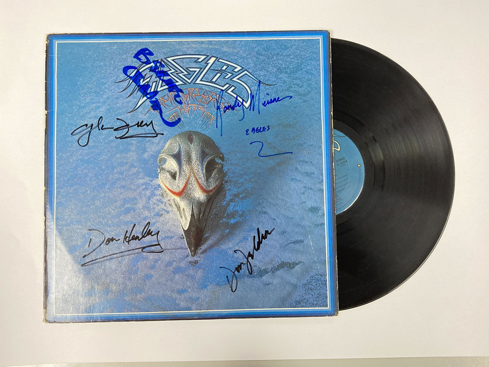 Autograph Signed Eagles Vinyl (1 of 1)