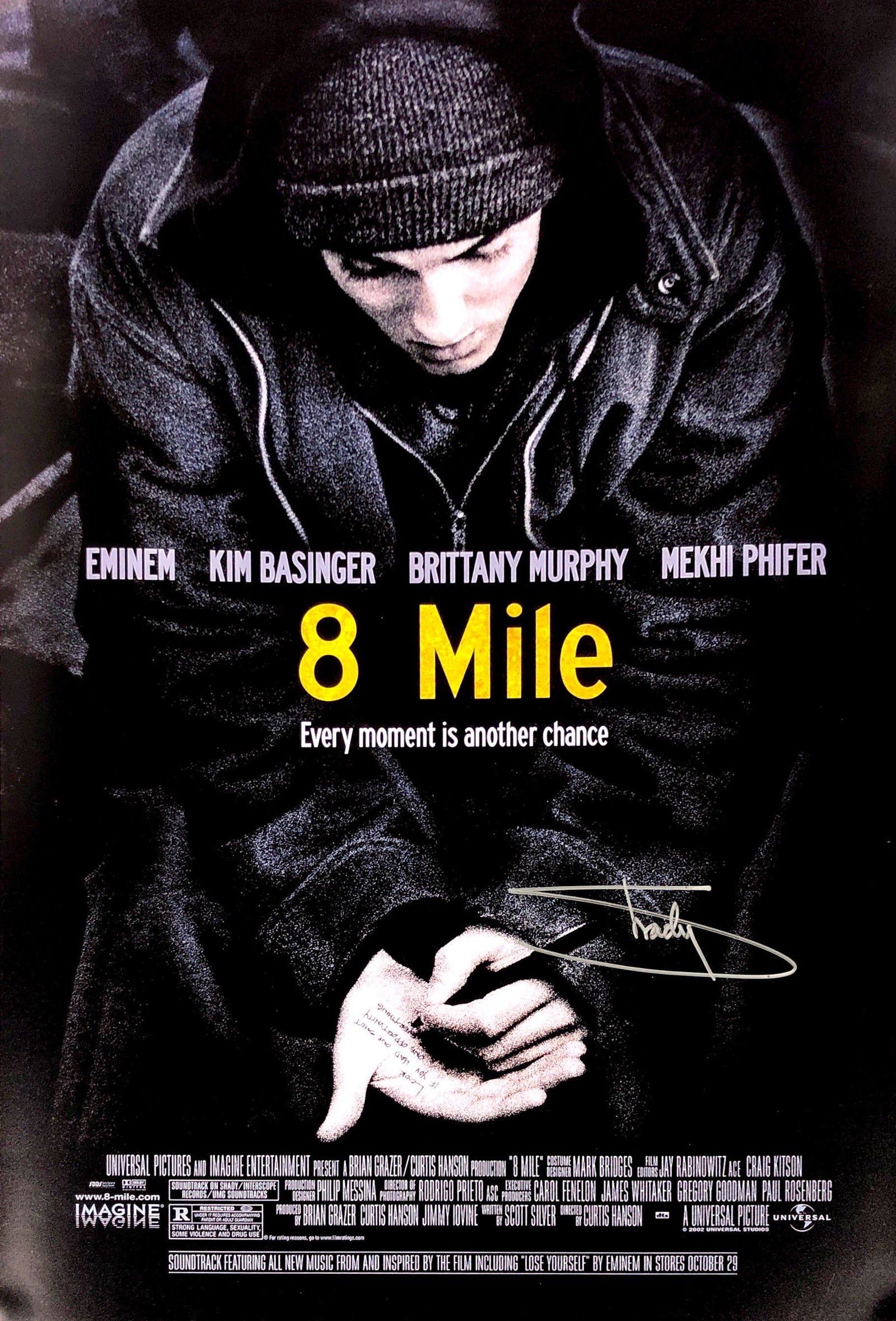 Eminem Autograph Signed Poster (1 of 1)