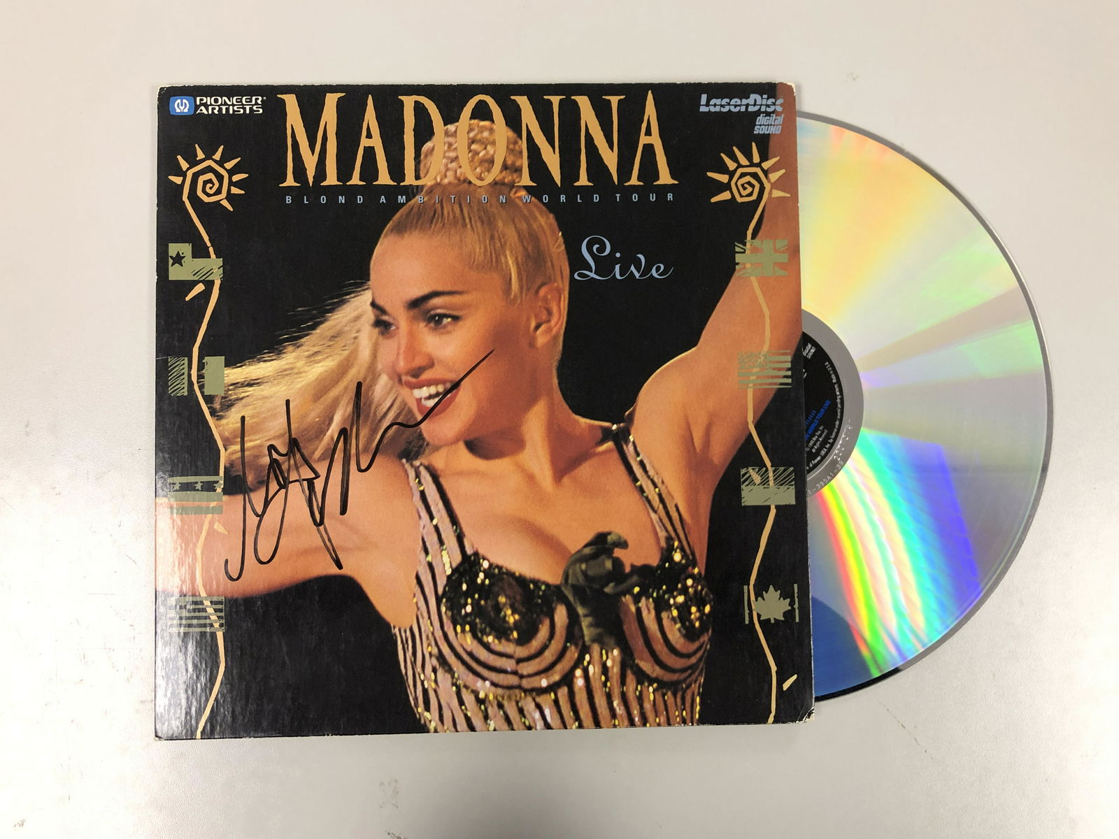 Autograph Signed Madonna Vinyl (1 of 1)