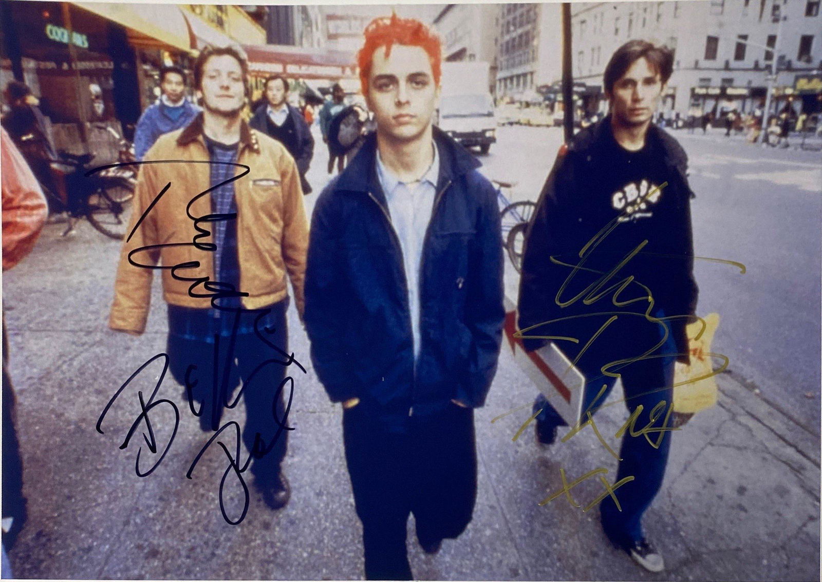 Autograph Signed Green Day Photo (1 of 1)