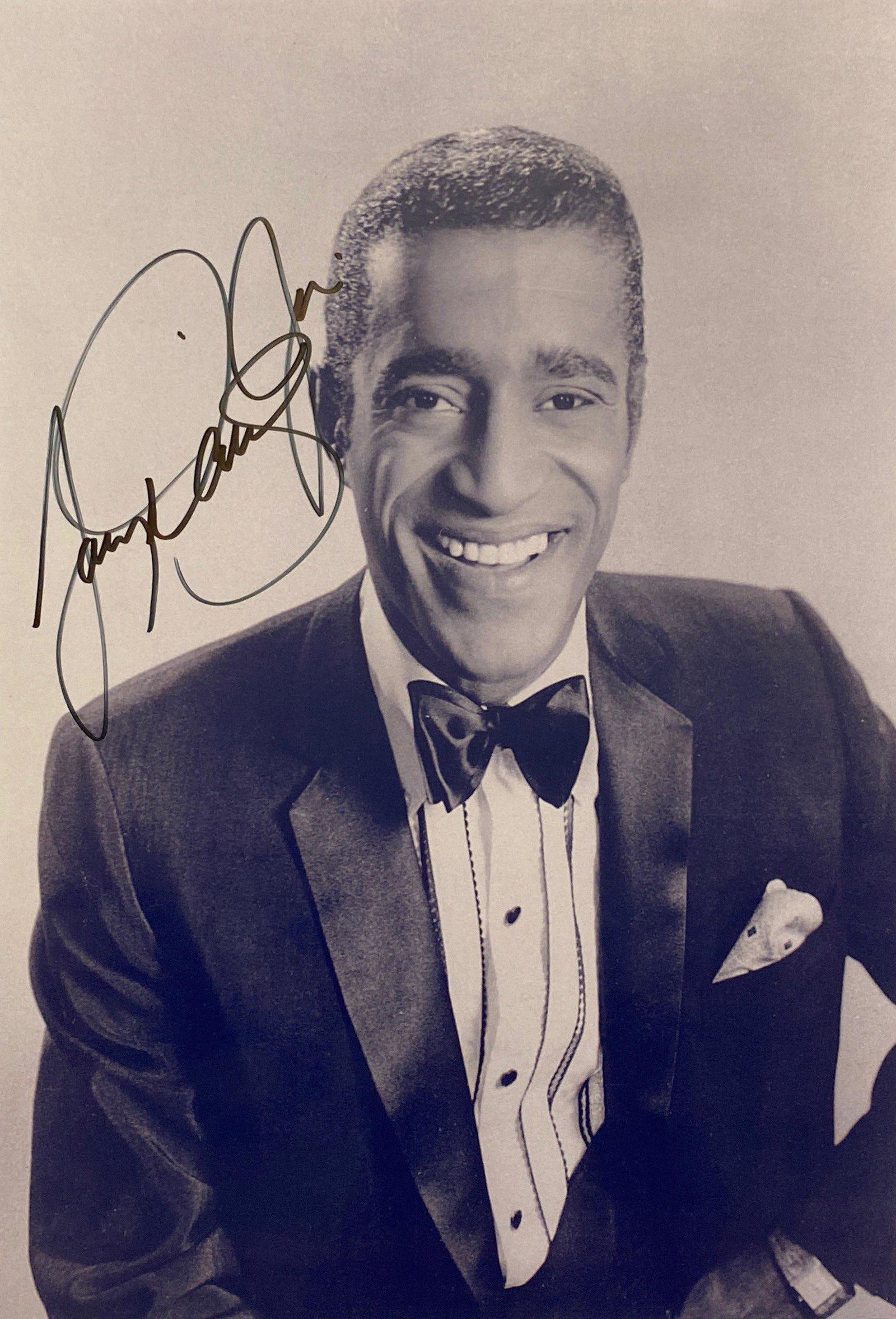 Autograph Signed Sammy Davis Jr. Photo (1 of 1)