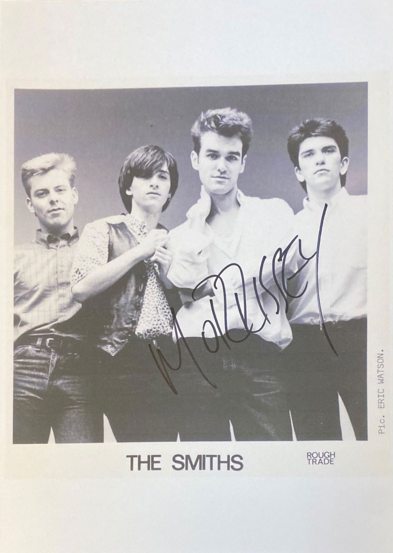 Signed The Smiths Media Press Photo (1 of 1)