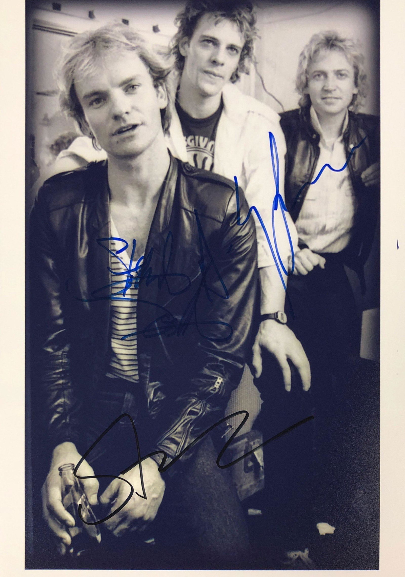 Police Sting Signed Photo (1 of 1)