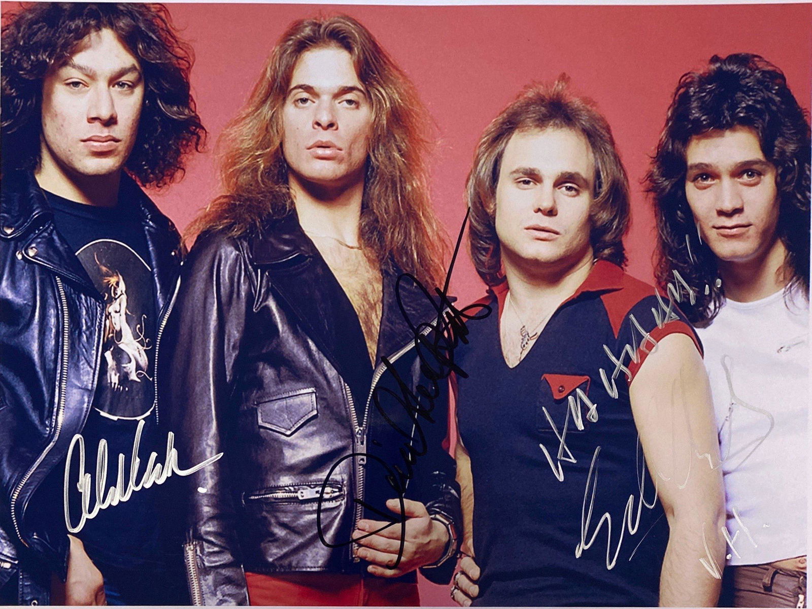 Autograph Signed Van Halen Photo (1 of 1)