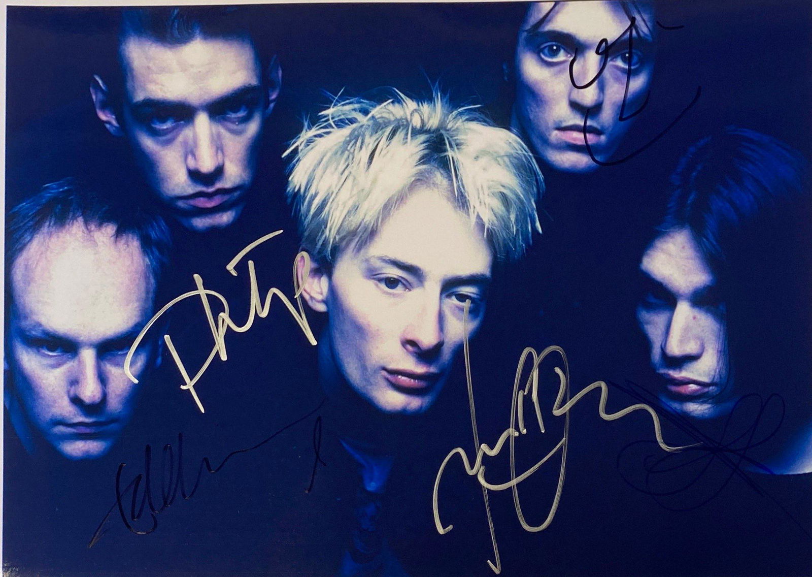Autograph Signed Radiohead Photo (1 of 1)