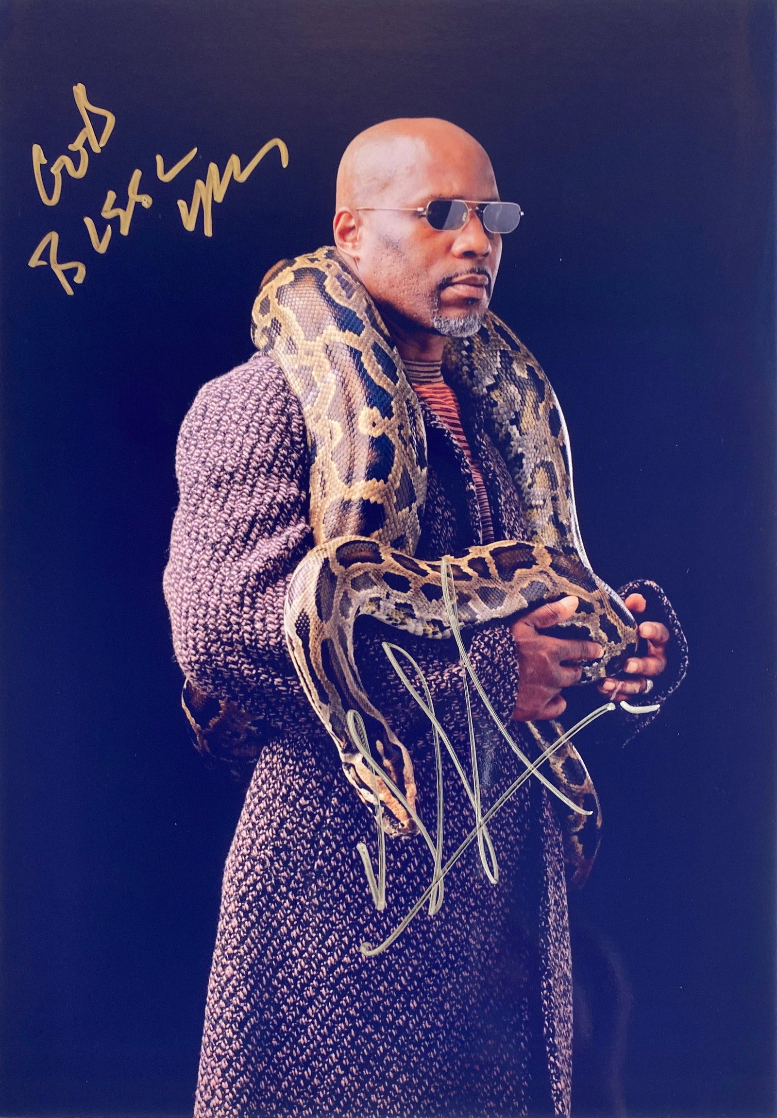 Autograph Signed DMX Photo: Autograph By: DMXSize : 8" x 10"Excellent Condition and Certified.Please reas our terms before placing bids.