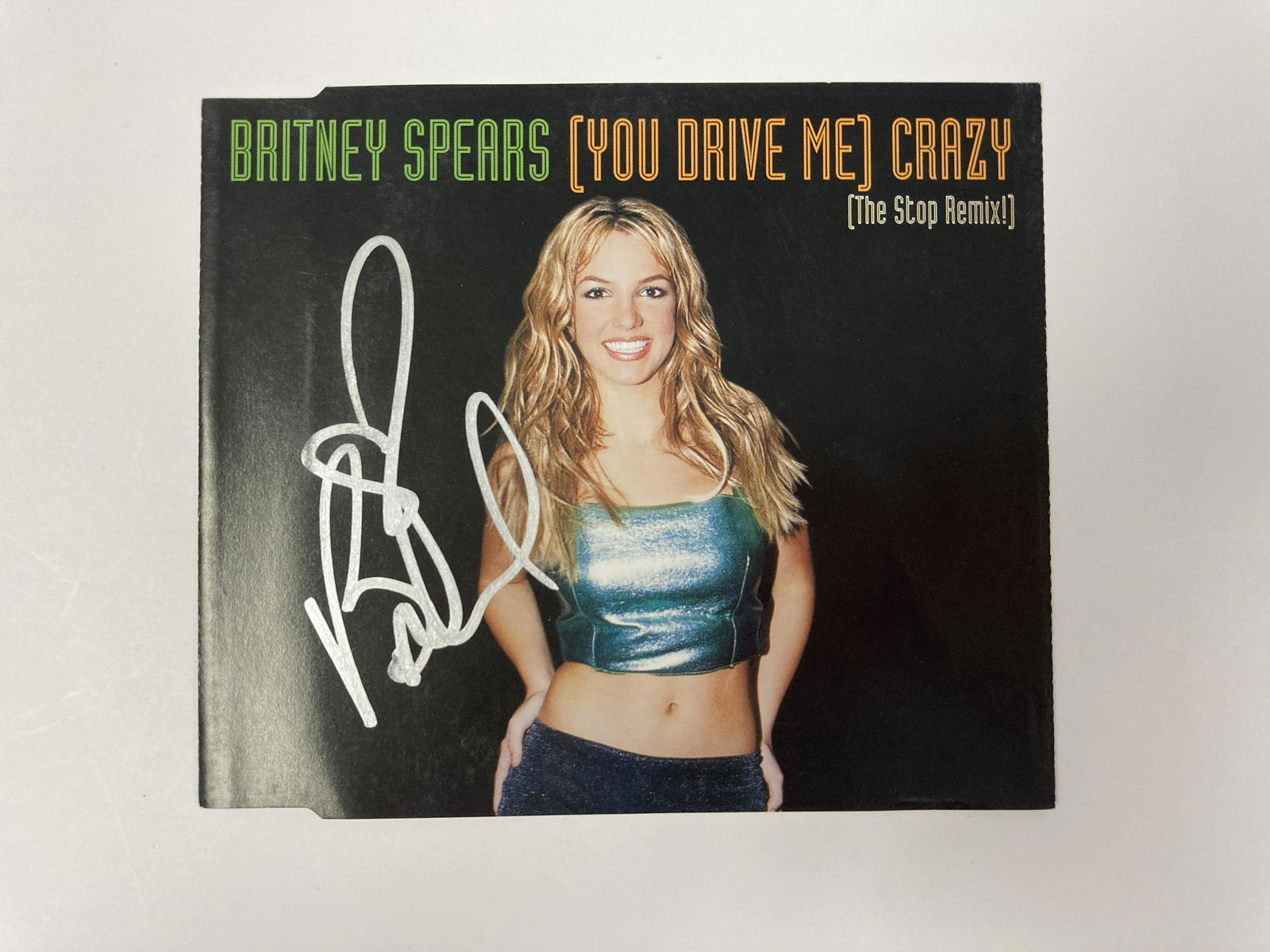 Autograph Signed Britney Spears Drive Me Crazy CD (1 of 1)