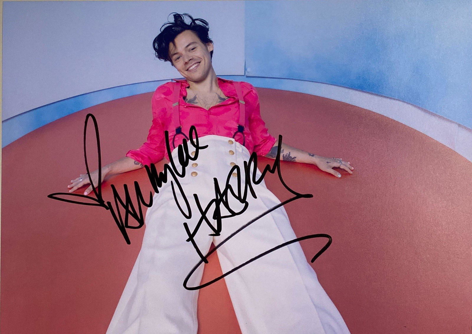Harry Styles Photo Autograph Signed (1 of 1)