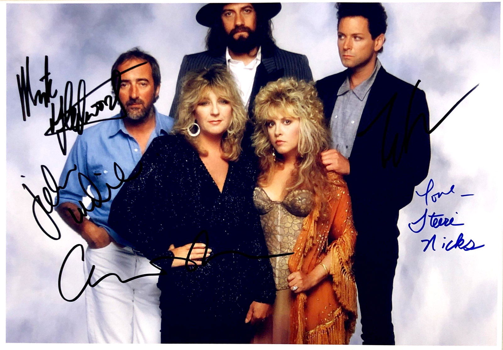 Fleetwood Mac Autograph Signed Photo (1 of 1)
