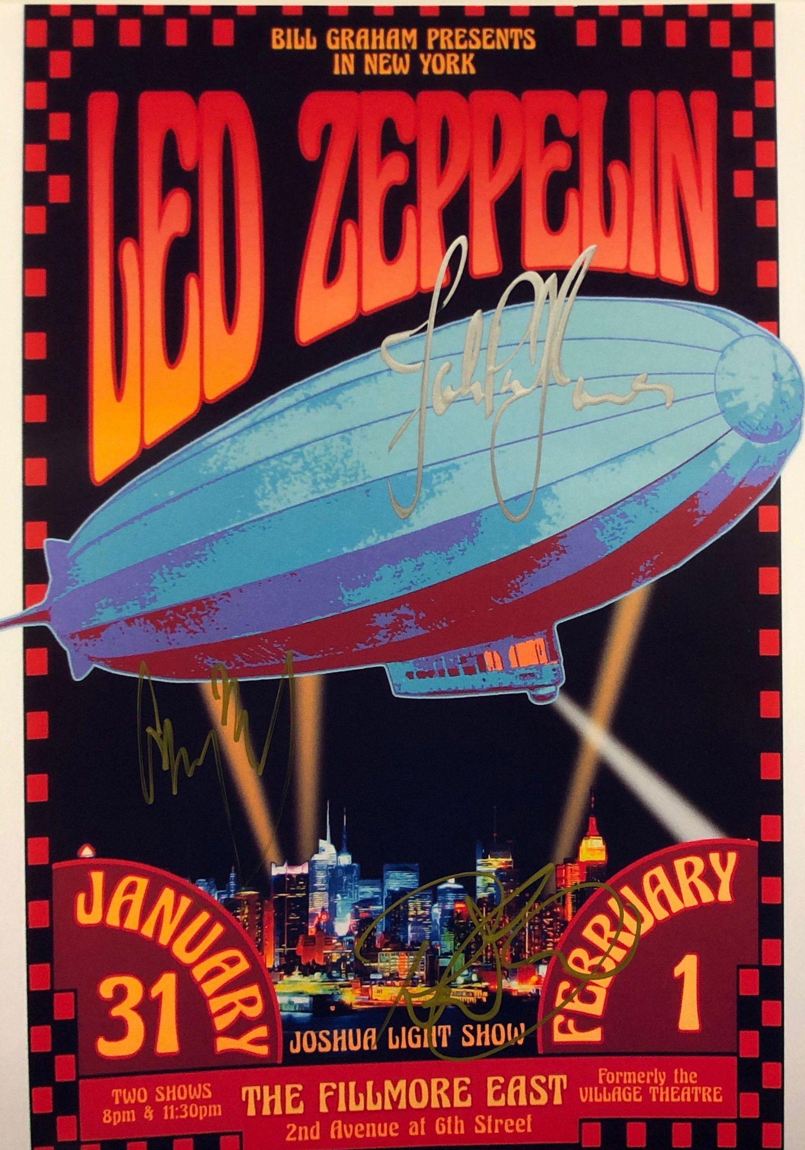 Led Zeppelin Photo Autographed Signed (1 of 1)