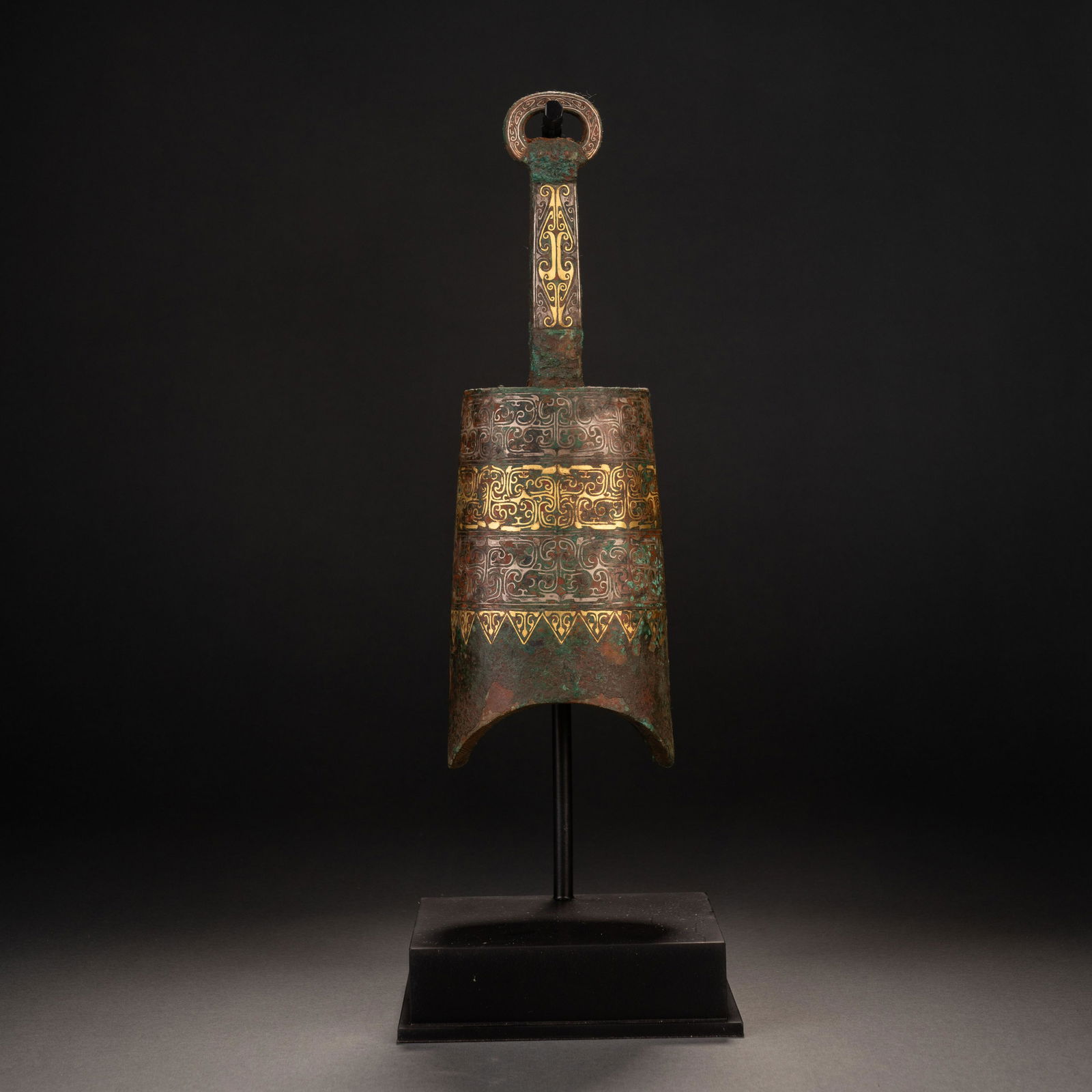 Han Dynasty bronze and silver musical instruments (1 of 9)