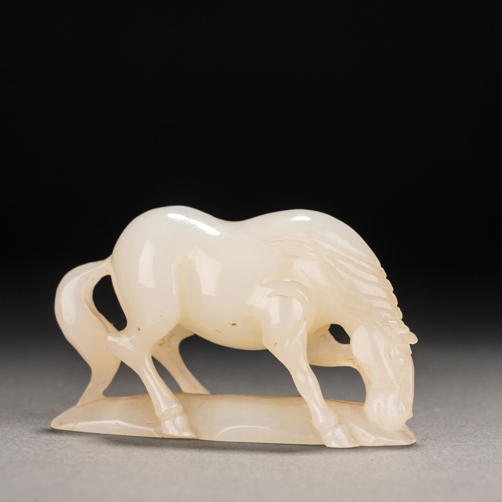 Qing Dynasty Hetian Jade Horse (1 of 8)
