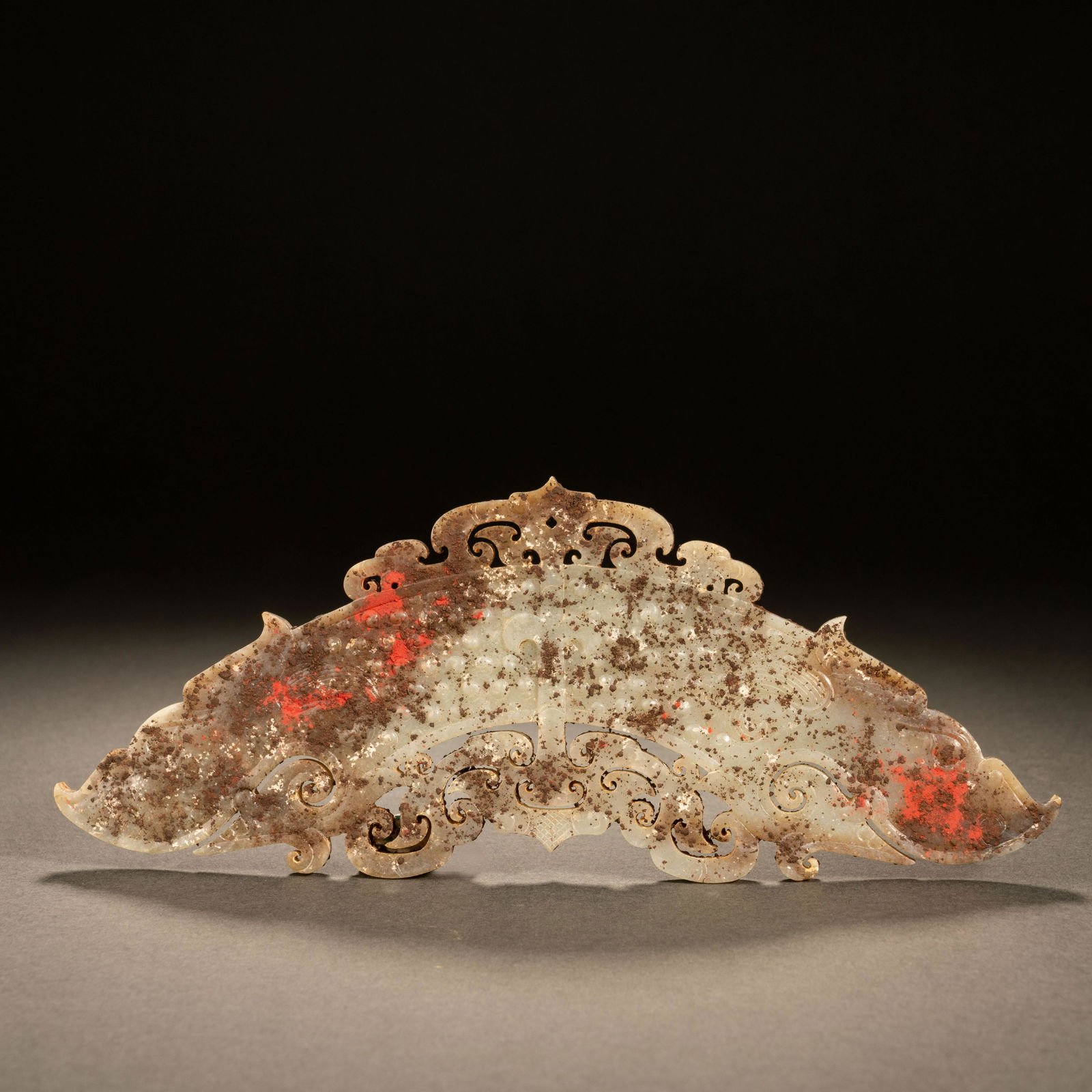 Han Dynasty Hetian jade animal pattern and each other (1 of 7)