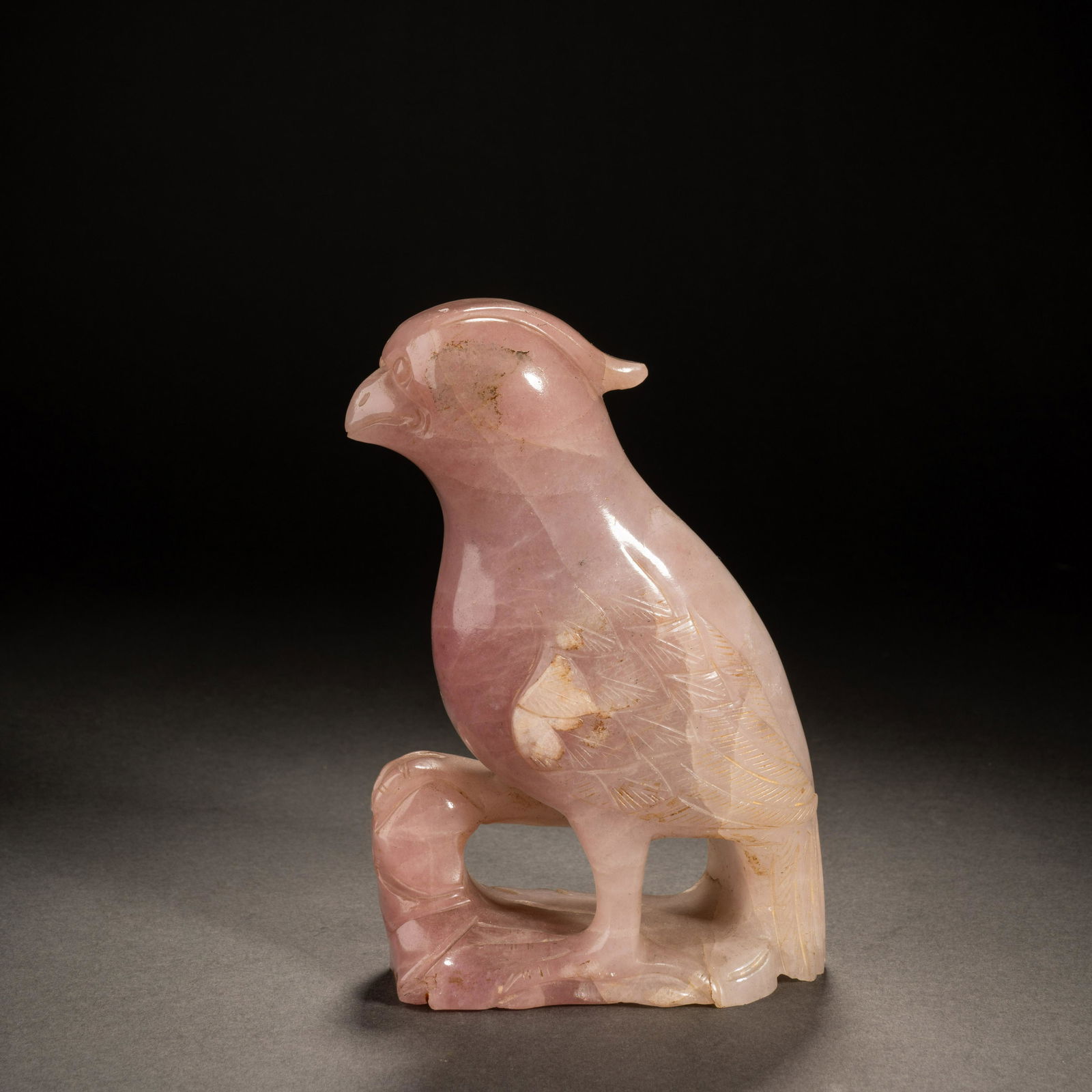Qing Dynasty Crystal Parrot (1 of 8)