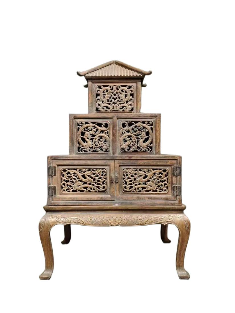 Ming Dynasty Huanghuali incense burner (1 of 9)