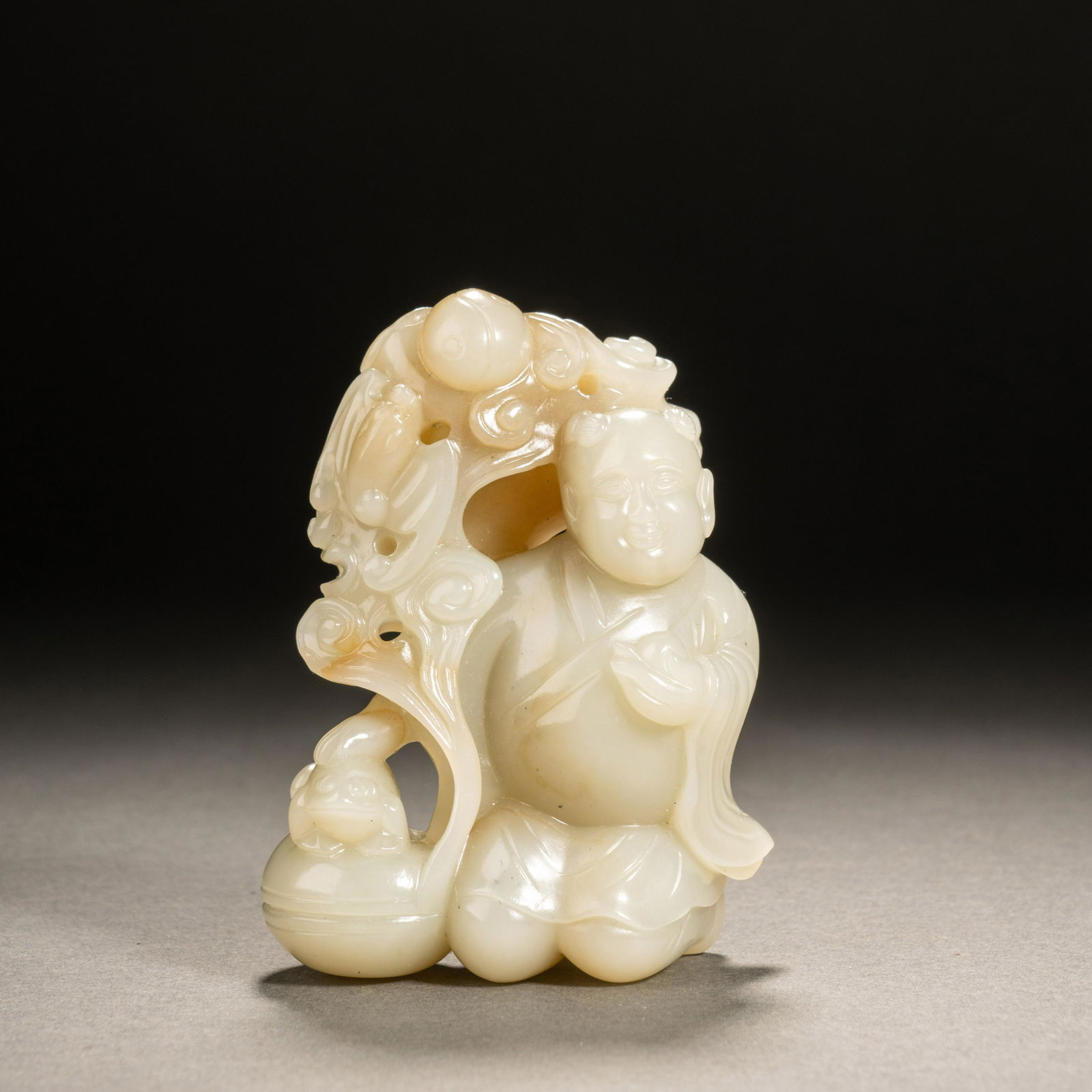 Song Dynasty Hetian jade boy (1 of 9)