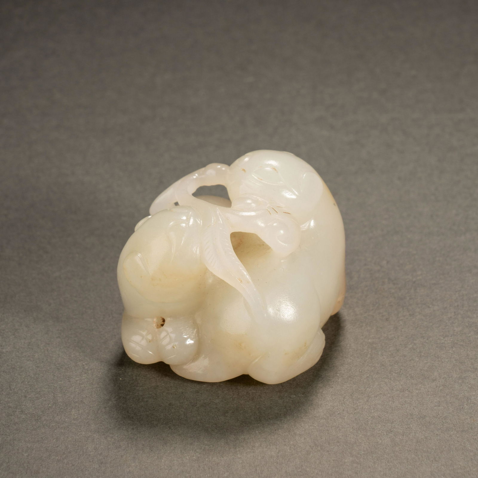 Qing Dynasty Hetian Jade Beast (1 of 5)