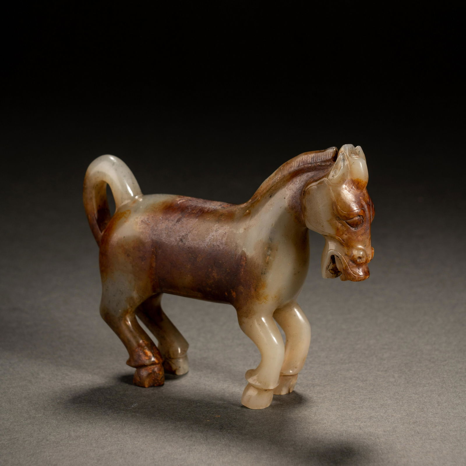 Qing Dynasty Hetian Jade Horse (1 of 7)