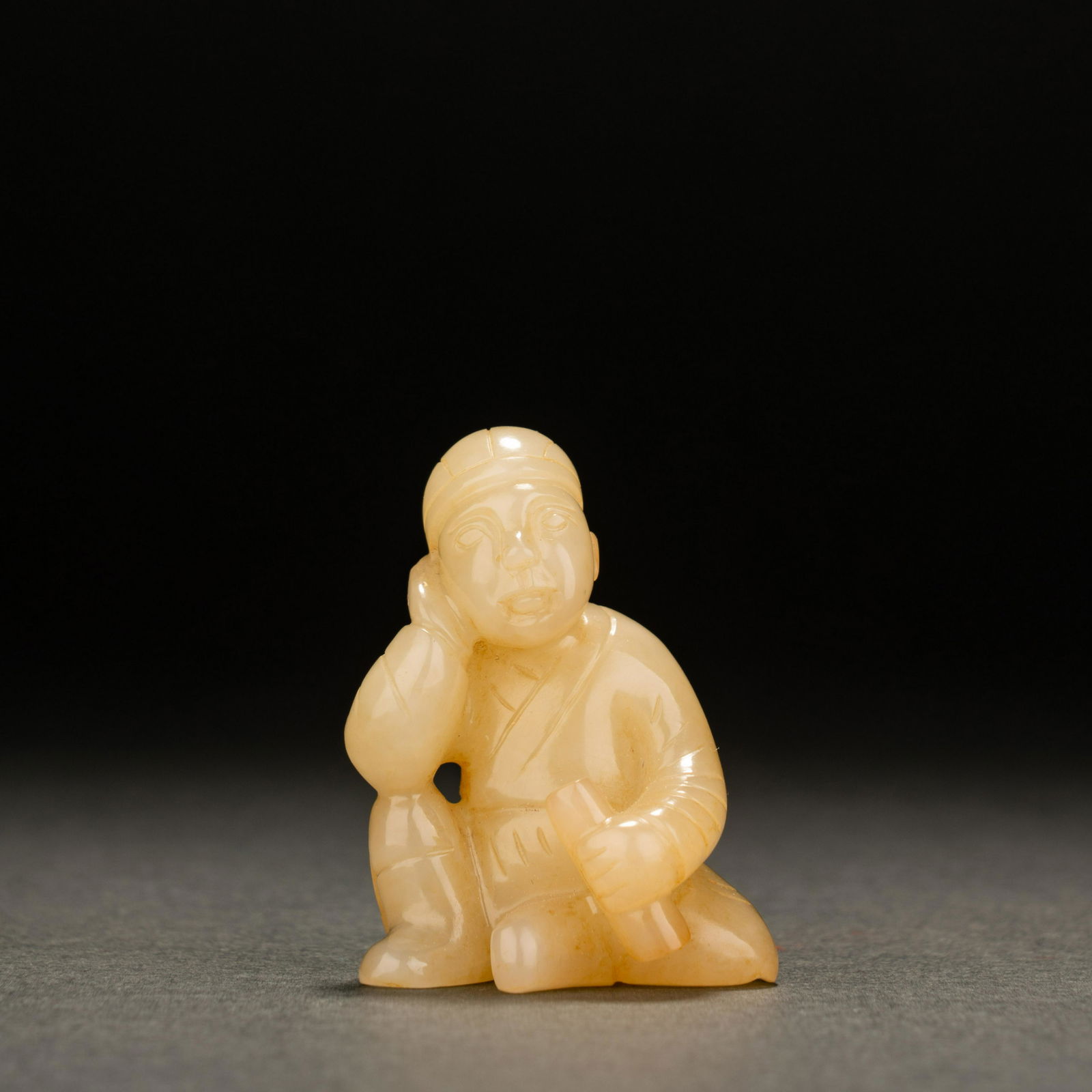 Qing Dynasty Hetian Jade Figures (1 of 8)