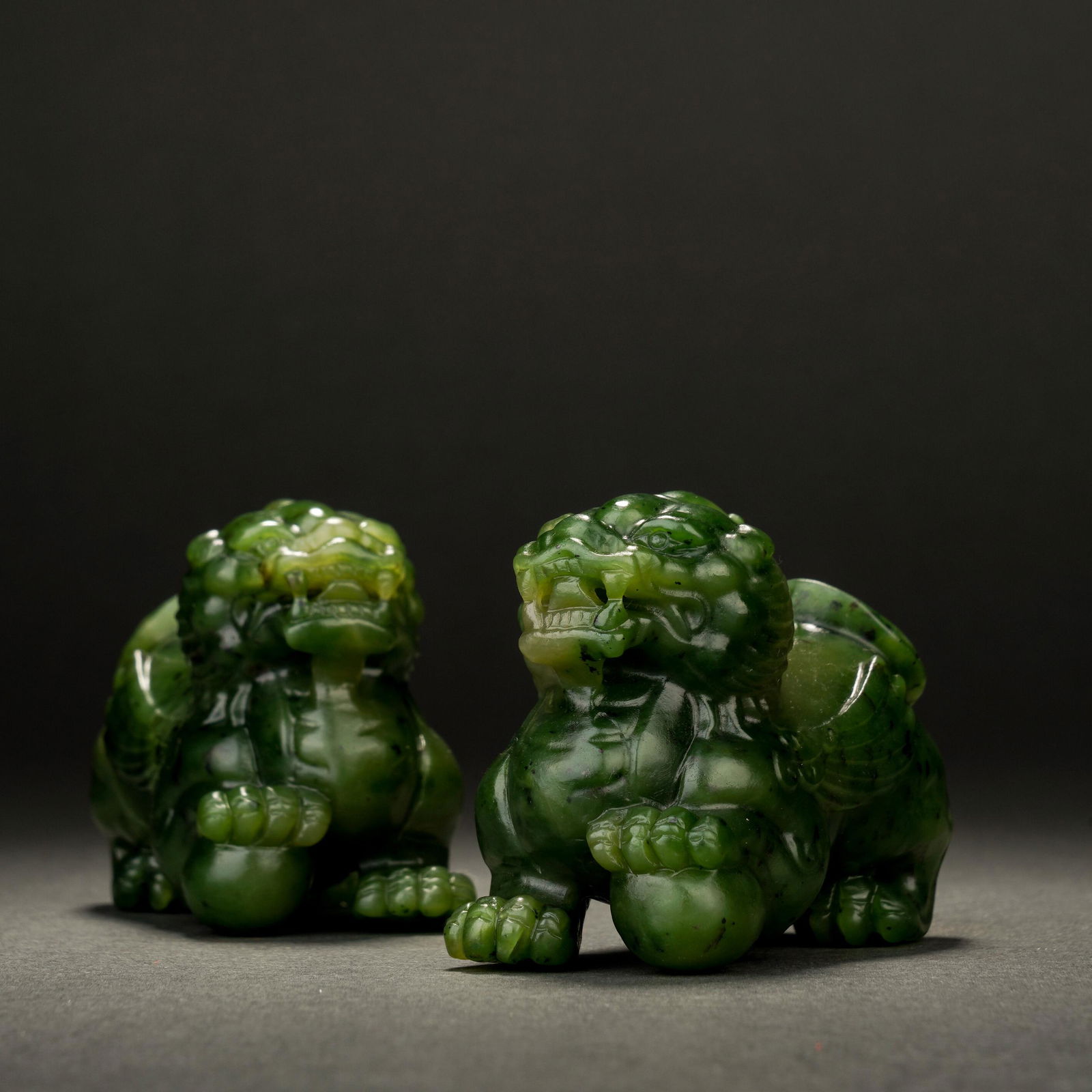 Qing jasper auspicious beast (1 of 8)