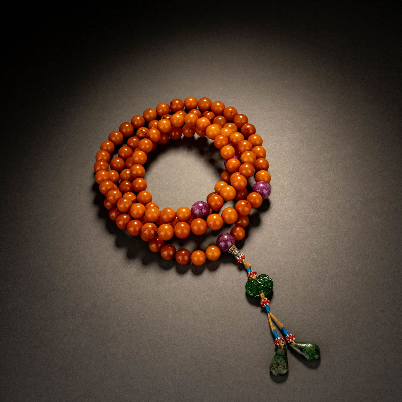 clear beeswax rosary (1 of 8)