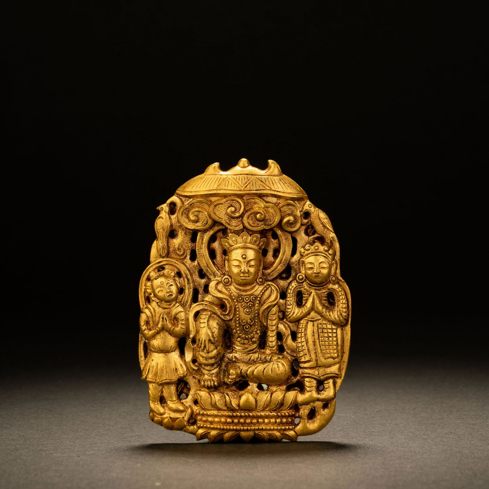 Tang Pure Gold Buddhist Shrine (1 of 10)