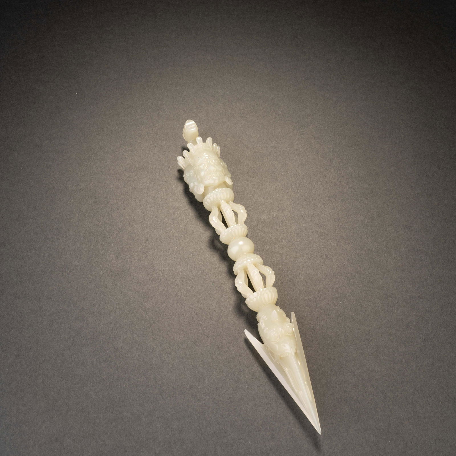 Qing Hetian jade vajra (1 of 10)