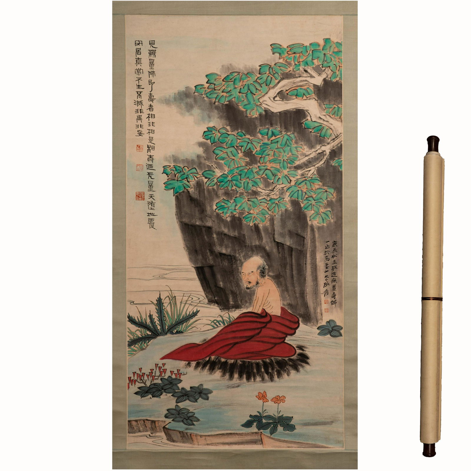 Zhang Daqian Damo vertical shaft (1 of 5)