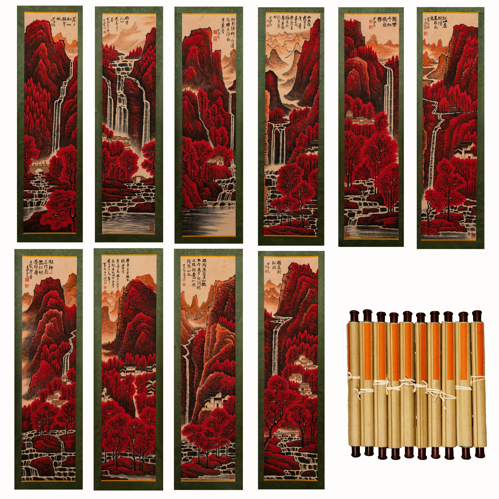 Li Keran is a thousand purples and a thousand reds (1 of 11)