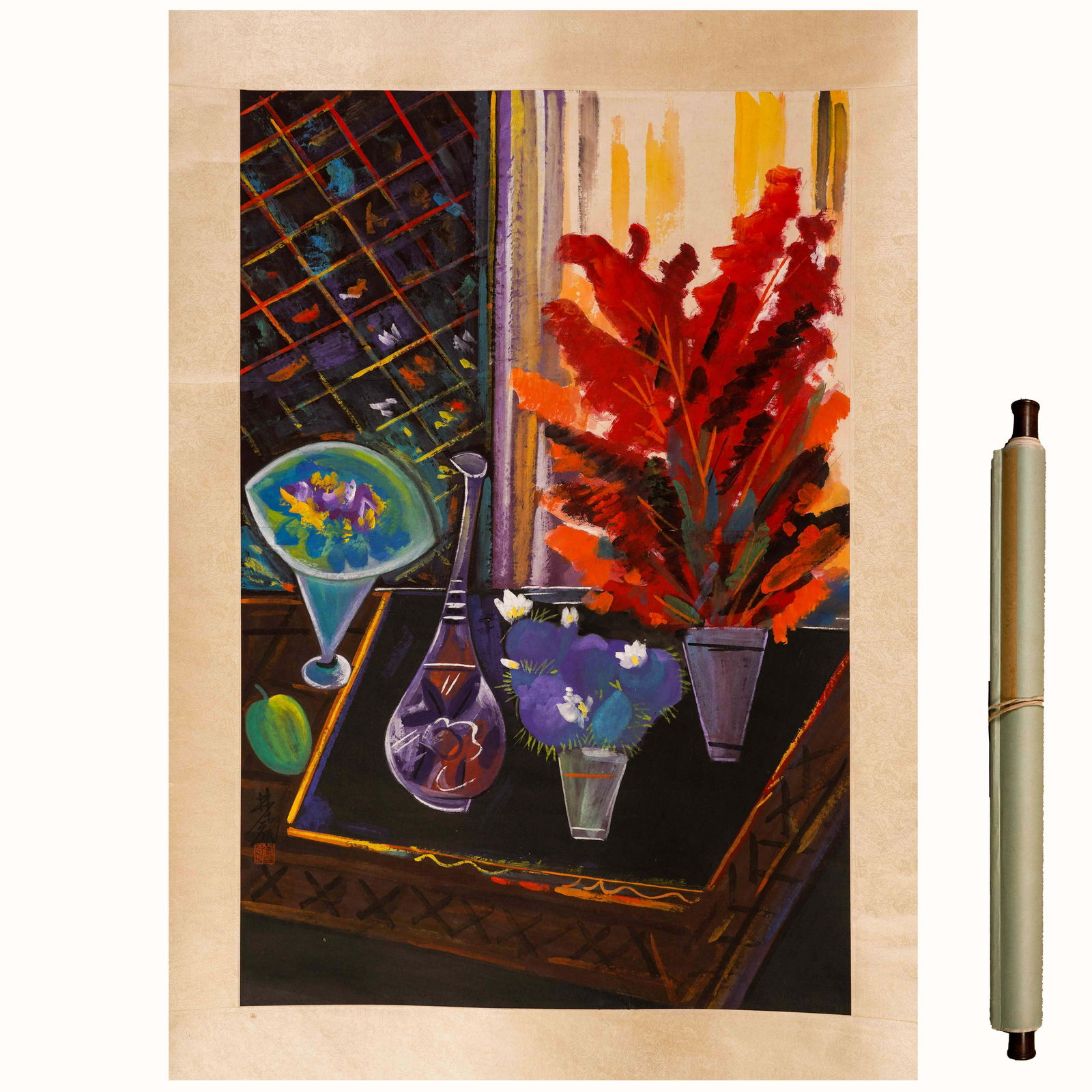 Lin Fengmian oil painting (1 of 5)