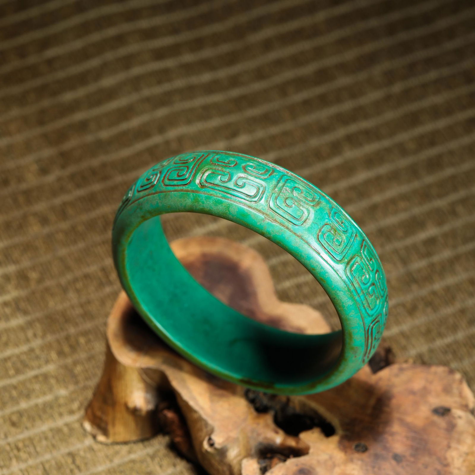 Qing Dynasty turquoise bracelet (1 of 11)