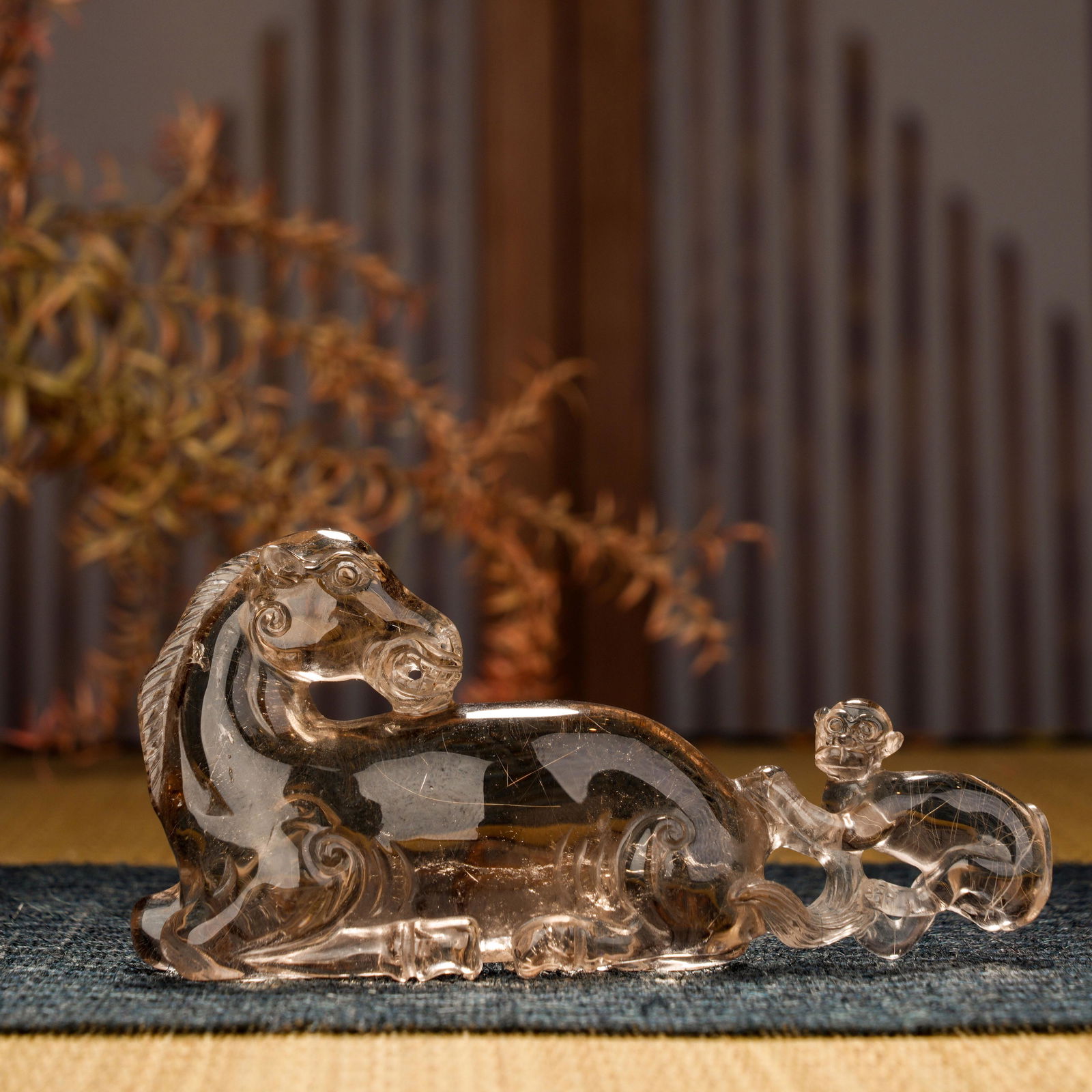 Qing Dynasty Crystal Immediately Proclaimed Marquis (1 of 10)