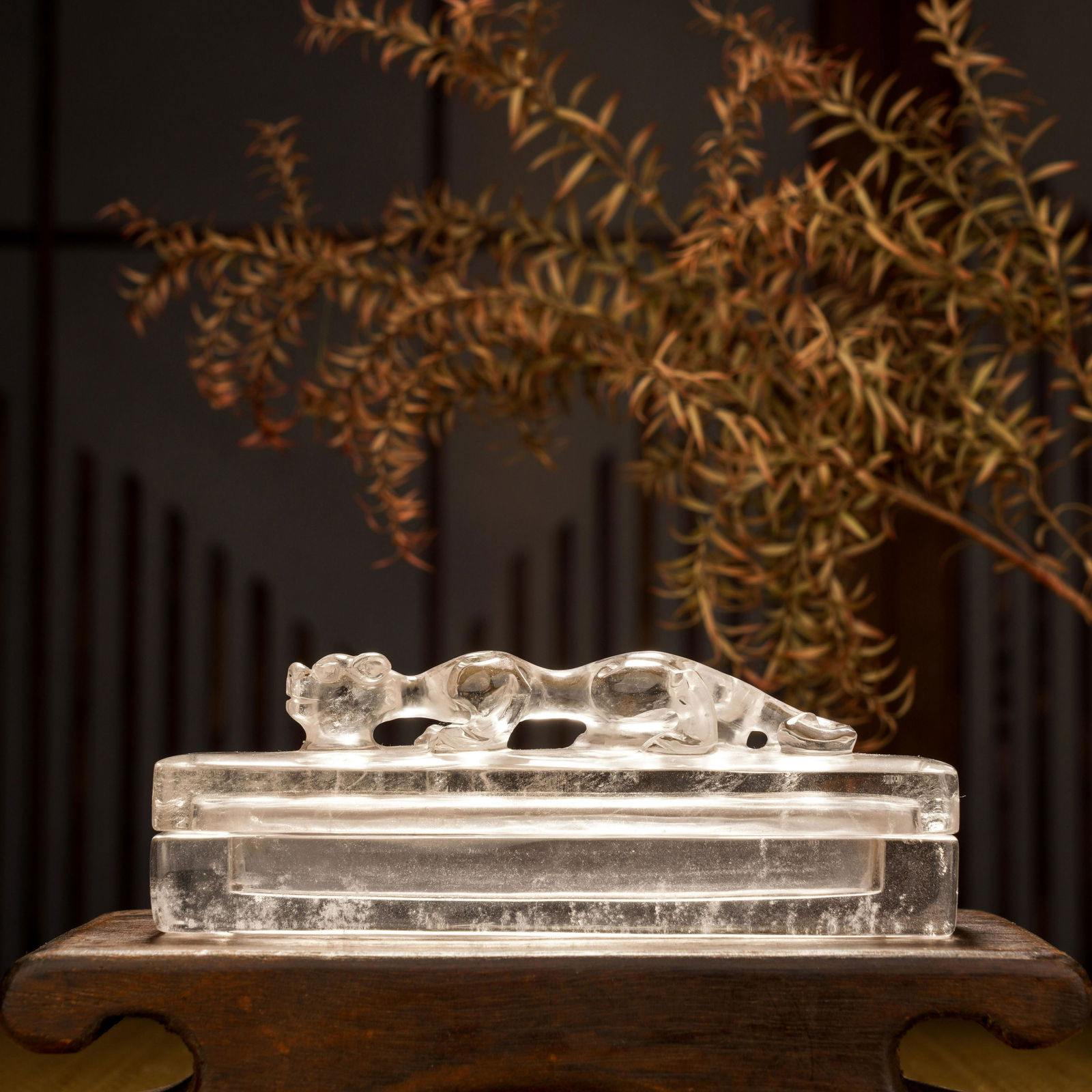 Qing Dynasty Crystal Animal Pattern Study Room (1 of 10)