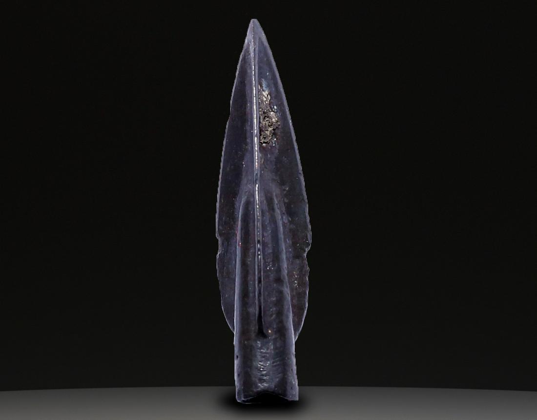 Ancient Weapons: Ancient Bronze Ballistic Arrowhead, Biblical Period, Old Testament , 1200 BC- 600 BC
