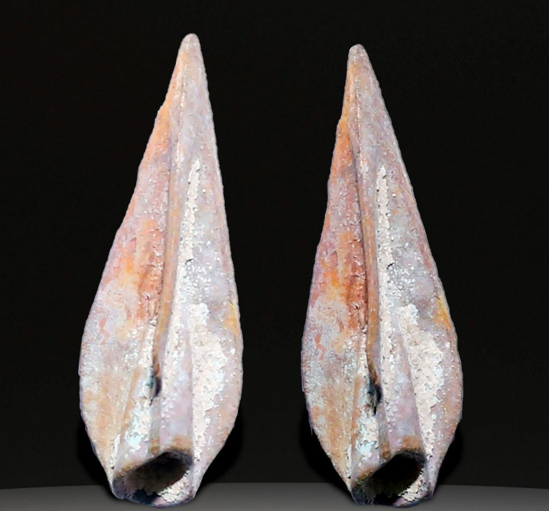 Ancient Weapons: Ancient Bronze Ballistic Arrowhead, Biblical Period, Old Testament , 1200 BC- 600 BC