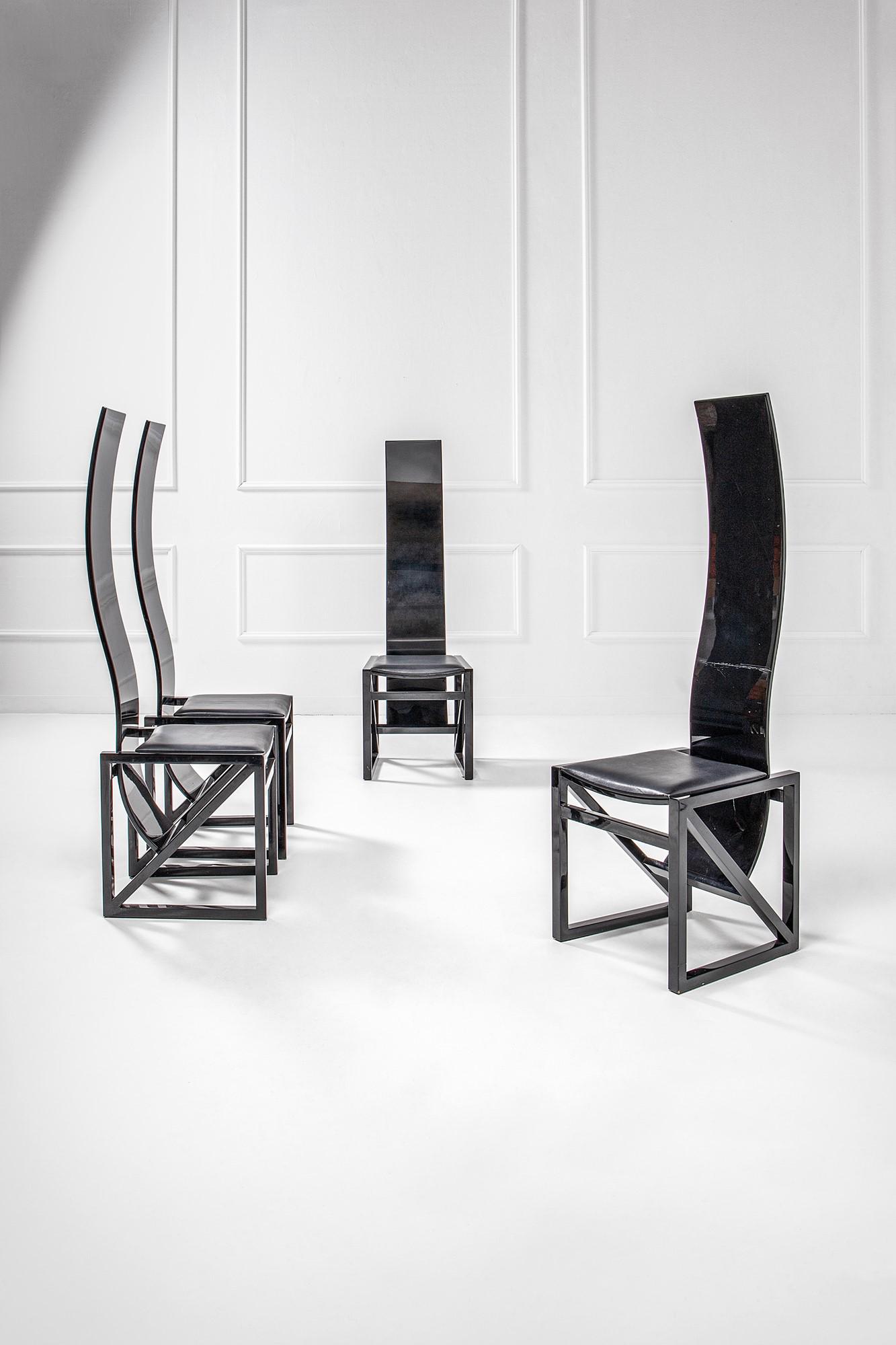 Quattro sedie mod. Edo, Kisho Kurokawa (1 of 4)